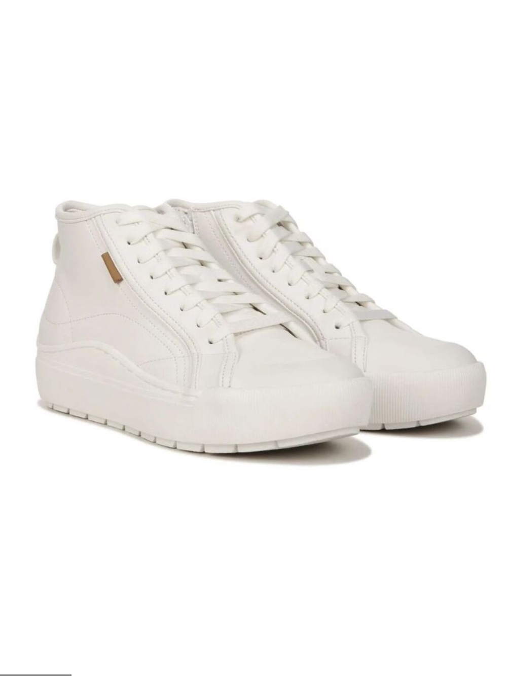 🌻NEW Dr. Scholl’s Shoes White Time Off HI2 High-Top Sneakers Women's Size 10
